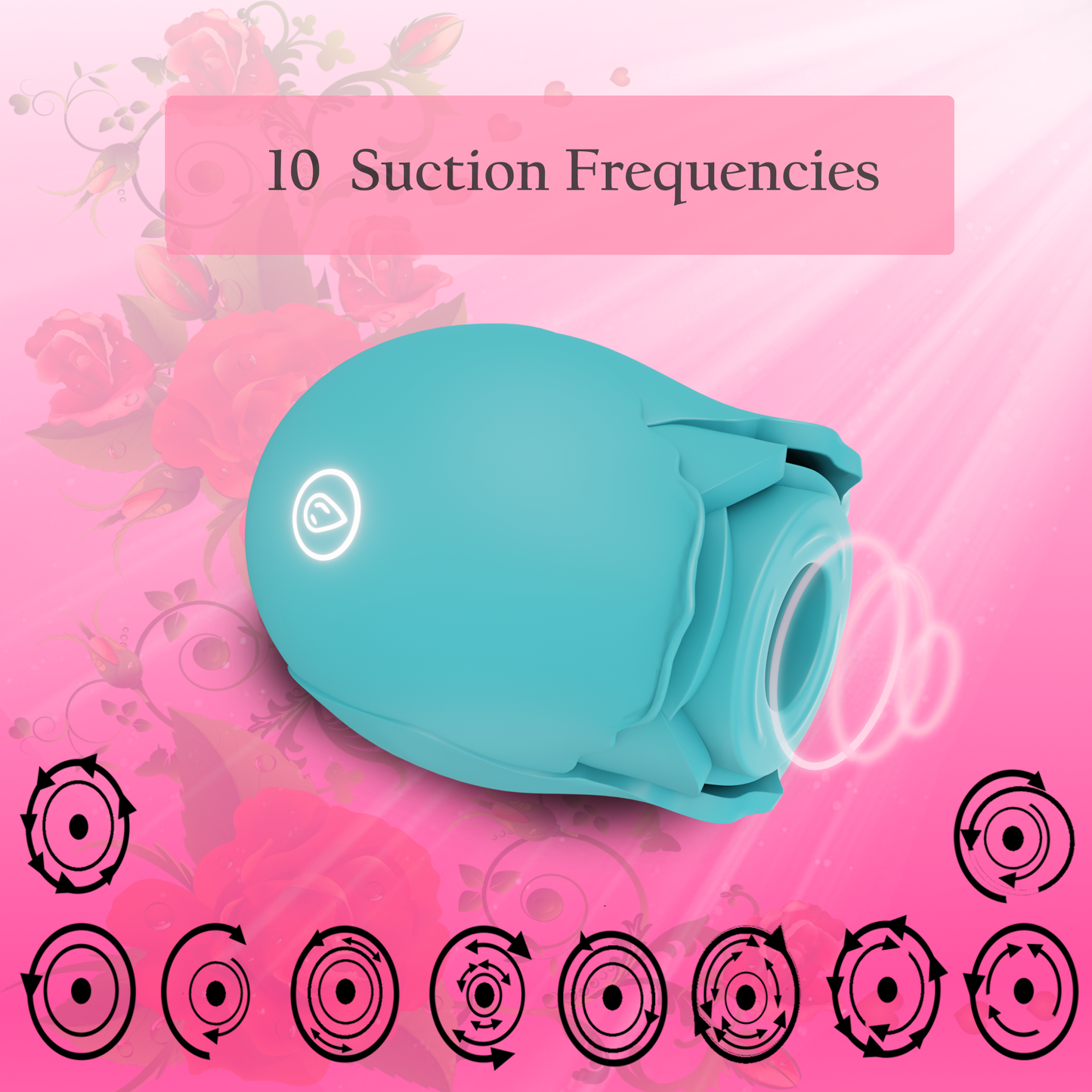Light Blue Rose Toy
