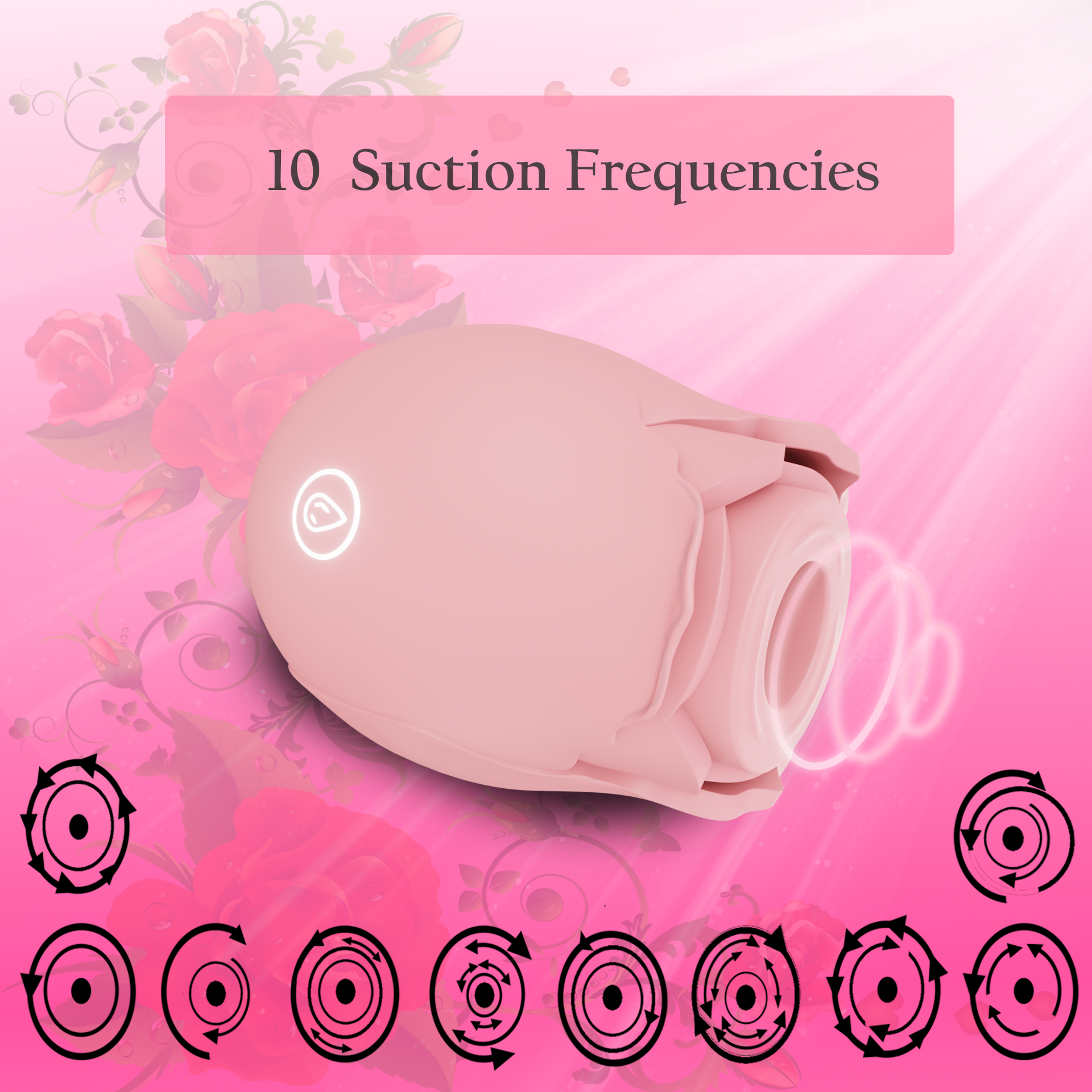 Light Pink Rose Toy My Touch of Temptation Light Pink Rose Toy My Touch of Temptation